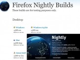 Bản Alpha: Firefox 8.0(Nightly)